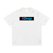 womens, mens, limitededition,core collection, paint splatte,washed cotton t-shirt, hand pa,xdrop core, streetwear austral,artisan streetwear, minimalist,premium streetwear, creative b