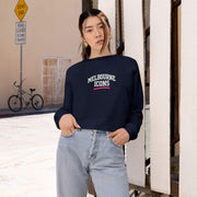 Melbourne Icons Cropped Fleece Pullover