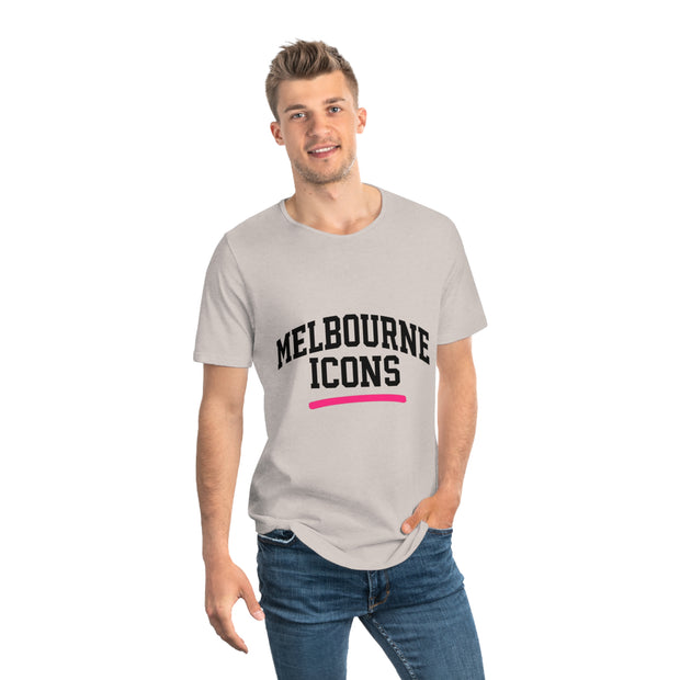 Melbourne Icons Curved Hem Tee - Modern Streetwear