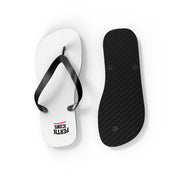 Pretty Icons White Flip Flops