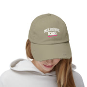 Melbourne Icons Distressed Cap - Vintage Streetwear