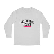 Melbourne Icons Longsleeve Tee - Crewneck Fit