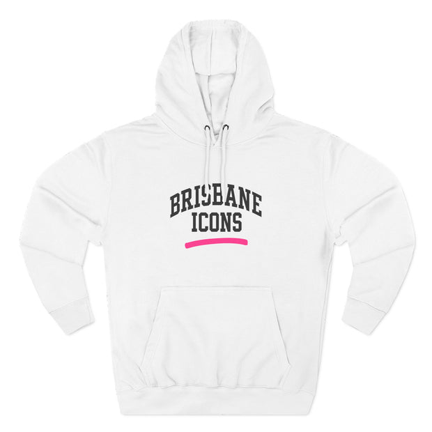 Brisbane Icons Three-Panel Premium Fleece Hoodie