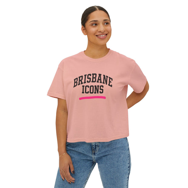 Brisbane Icons Women's Retro Boxy Tee