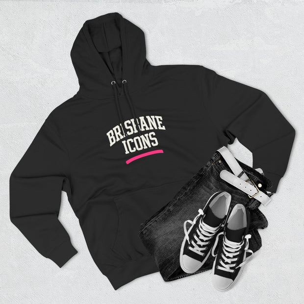 Brisbane Icons Three-Panel Premium Fleece Hoodie