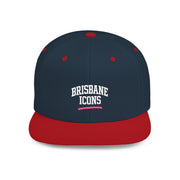 Brisbane Icons Flat Bill Snapback Hat