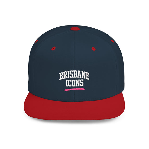 Brisbane Icons Flat Bill Snapback Hat