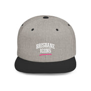 Brisbane Icons Flat Bill Snapback Hat