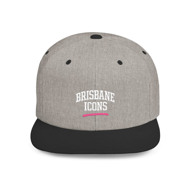 Brisbane Icons Flat Bill Snapback Hat
