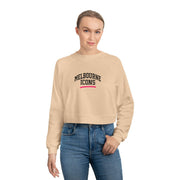 Melbourne Icons Cropped Fleece Pullover