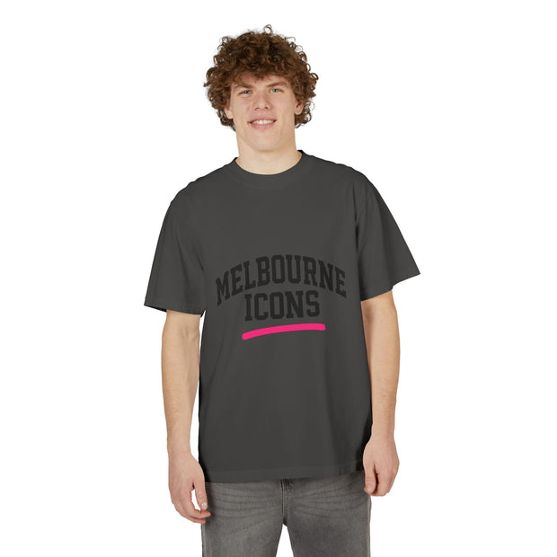Melbourne Icons Drop-Shoulder Tee - Oversized Fit