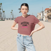 Brisbane Icons Flowy Cropped Tee