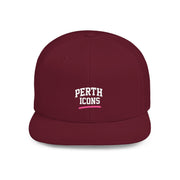 Perth Icons Flat Bill Snapback Hat