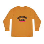 Melbourne Icons Longsleeve Tee - Crewneck Fit