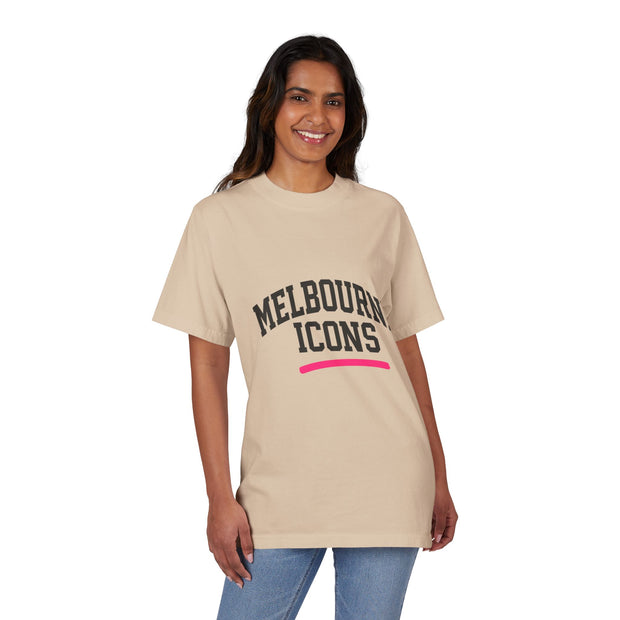 Melbourne Icons Drop-Shoulder Tee - Oversized Fit