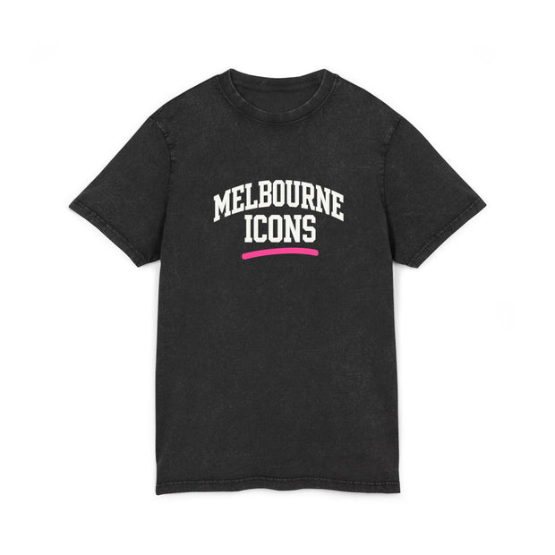 Melbourne Icons Acid Washed Tee