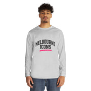 Melbourne Icons Longsleeve Tee - Crewneck Fit