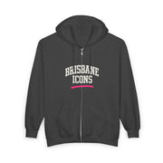 Brisbane Icons Full Zip Hooded Sweatshirt
