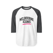 Melbourne Icons Three-Quarter Raglan Shirt