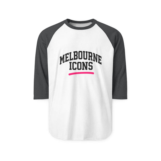 Melbourne Icons Three-Quarter Raglan Shirt