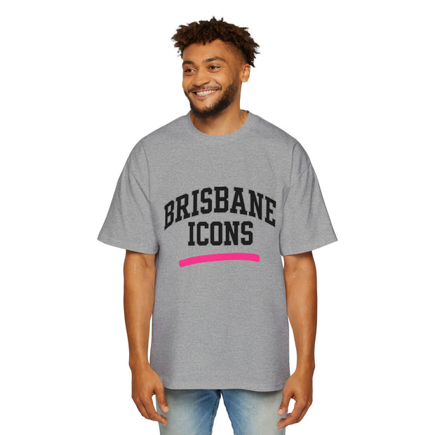 Brisbane Icons Oversized Men’s Streetwear Graphic Tee