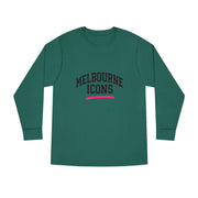 Melbourne Icons Longsleeve Tee - Crewneck Fit