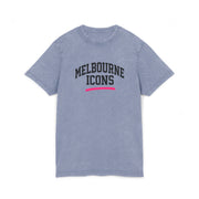 Melbourne Icons Acid Washed Tee