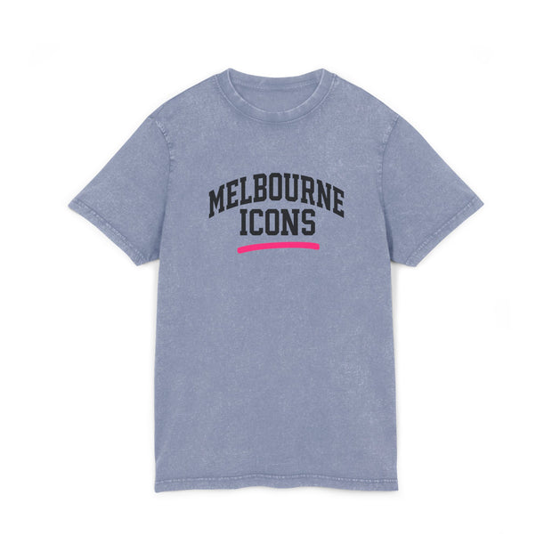 Melbourne Icons Acid Washed Tee