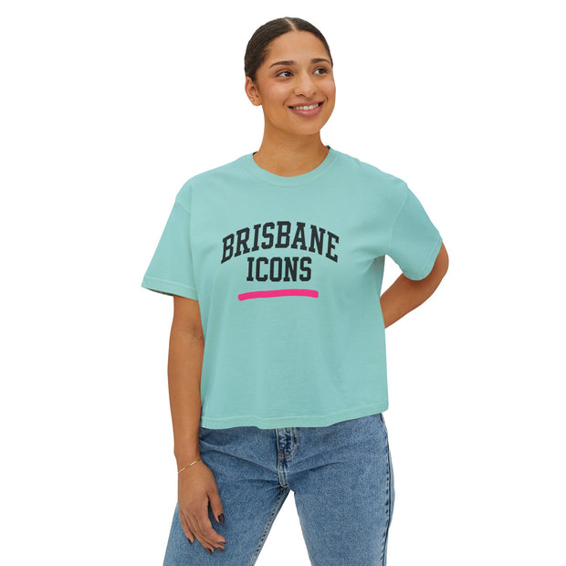 Brisbane Icons Women's Retro Boxy Tee