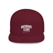 Brisbane Icons Flat Bill Snapback Hat