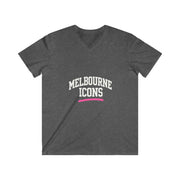 Melbourne Icons V-Neck Tee - Fitted Streetwear Essential