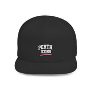 Perth Icons Flat Bill Snapback Hat