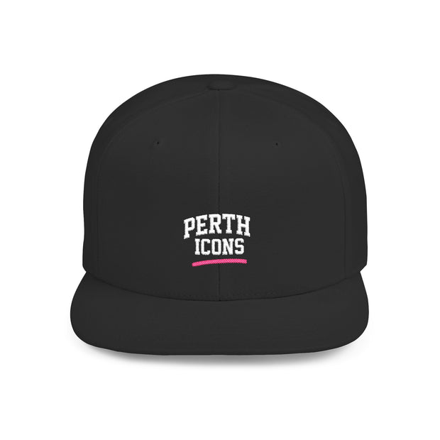 Perth Icons Flat Bill Snapback Hat