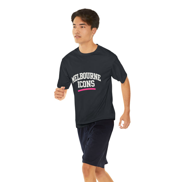 Melbourne Icons Men’s Performance Tee - Quick-Dry Activewear