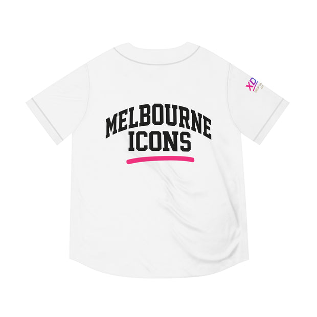 Melbourne Icons Baseball Jersey - Sporty Fit
