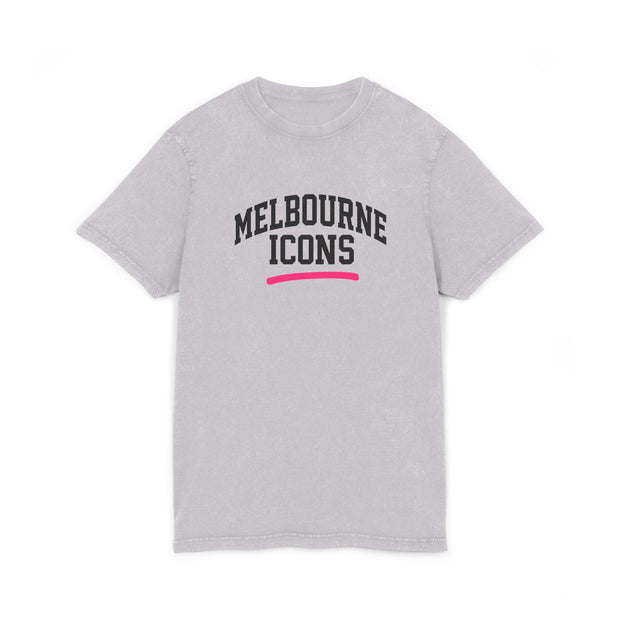 Melbourne Icons Acid Washed Tee