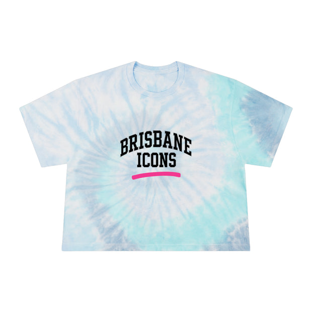 Brisbane Icons Tie-Dye Crop Tee