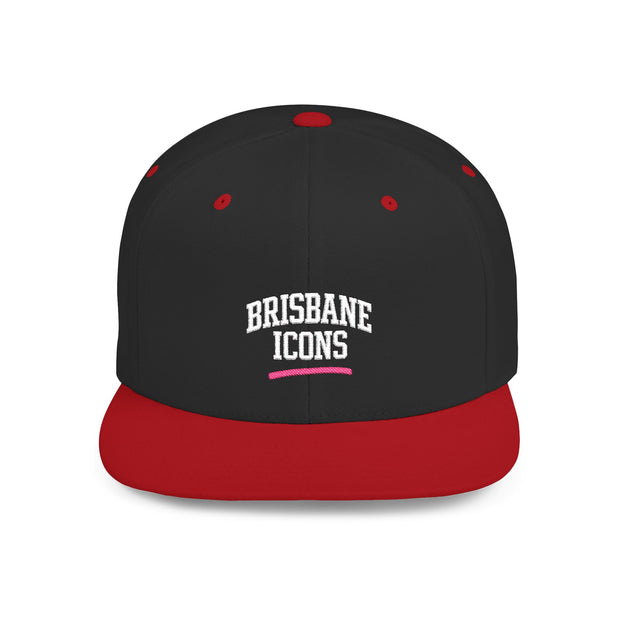 Brisbane Icons Flat Bill Snapback Hat