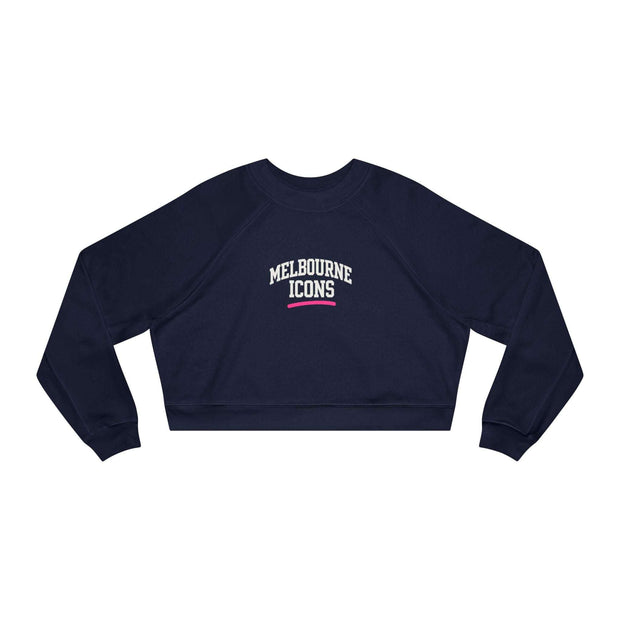 Melbourne Icons Cropped Fleece Pullover