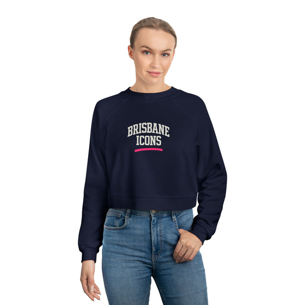 Brisbane Icons Cropped Fleece Pullove