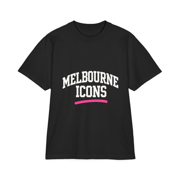 Melbourne Icons Drop-Shoulder Tee - Oversized Fit