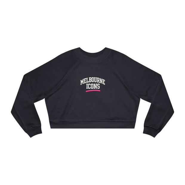 Melbourne Icons Cropped Fleece Pullover