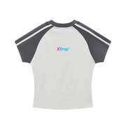 aussiebrand, chicstyle, dropfa,streetstyle, modernlook, cropp,contraststripes, sportyfit, au,womenswear, raglantee, bodycon,xdrop,women