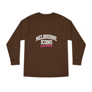 Melbourne Icons Longsleeve Tee - Crewneck Fit