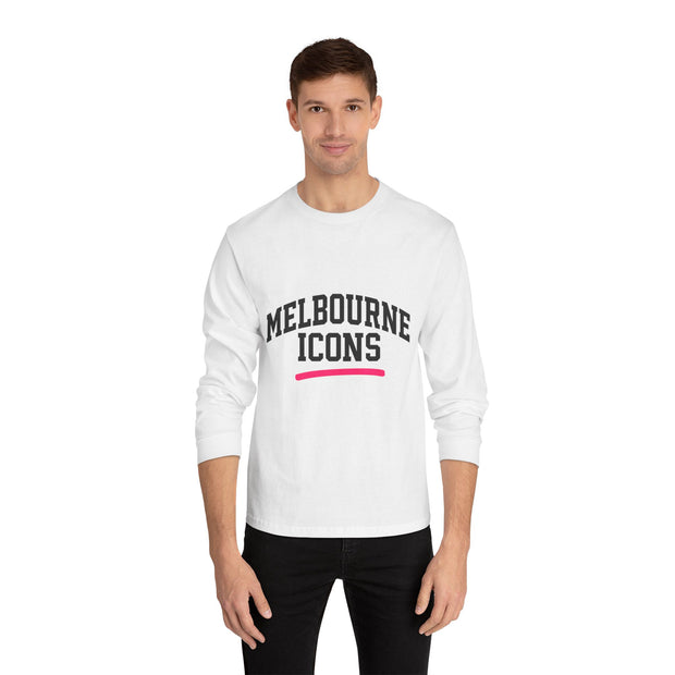 Melbourne Icons Classic Long Sleeve Tee - Everyday Essential