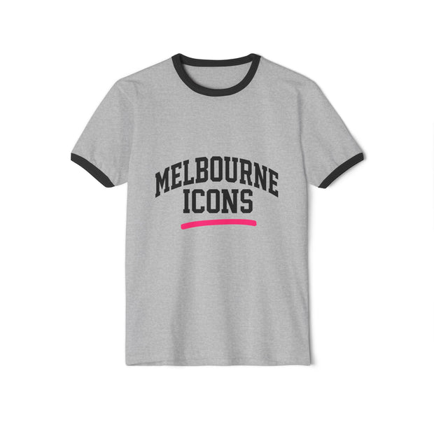 Melbourne Icons Ringer Vintage Casual Tee