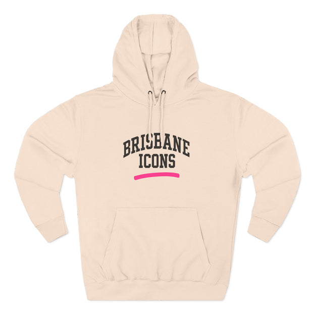 Brisbane Icons Three-Panel Premium Fleece Hoodie
