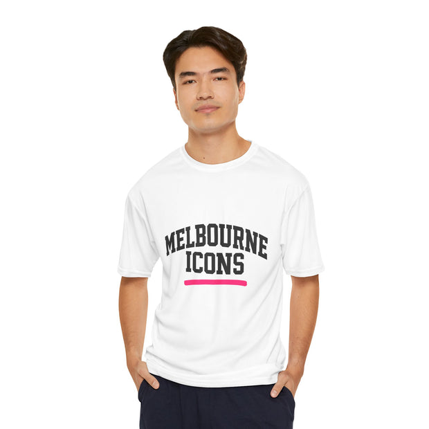 Melbourne Icons Men’s Performance Tee - Quick-Dry Activewear
