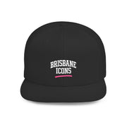 Brisbane Icons Flat Bill Snapback Hat