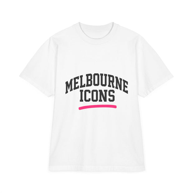 Melbourne Icons Drop-Shoulder Tee - Oversized Fit